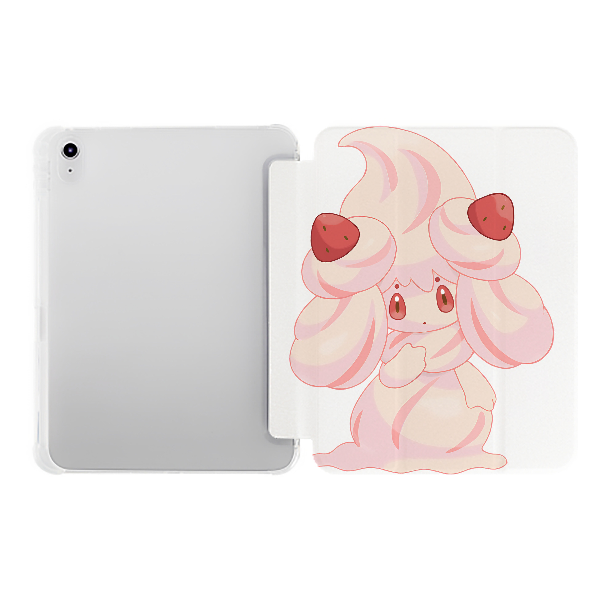 （画像用） ポケットモンスター Pokémon IPad ケース ペン収納付き 三つ折りスタンド PUレザー×シリコン 対応機種9.5/10.5/10.9インチ